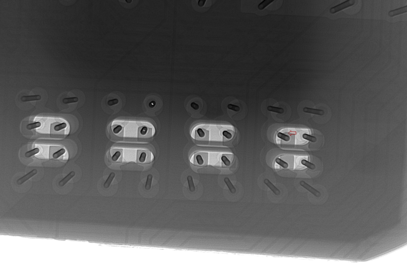 X-ray kiểm tra package LED
